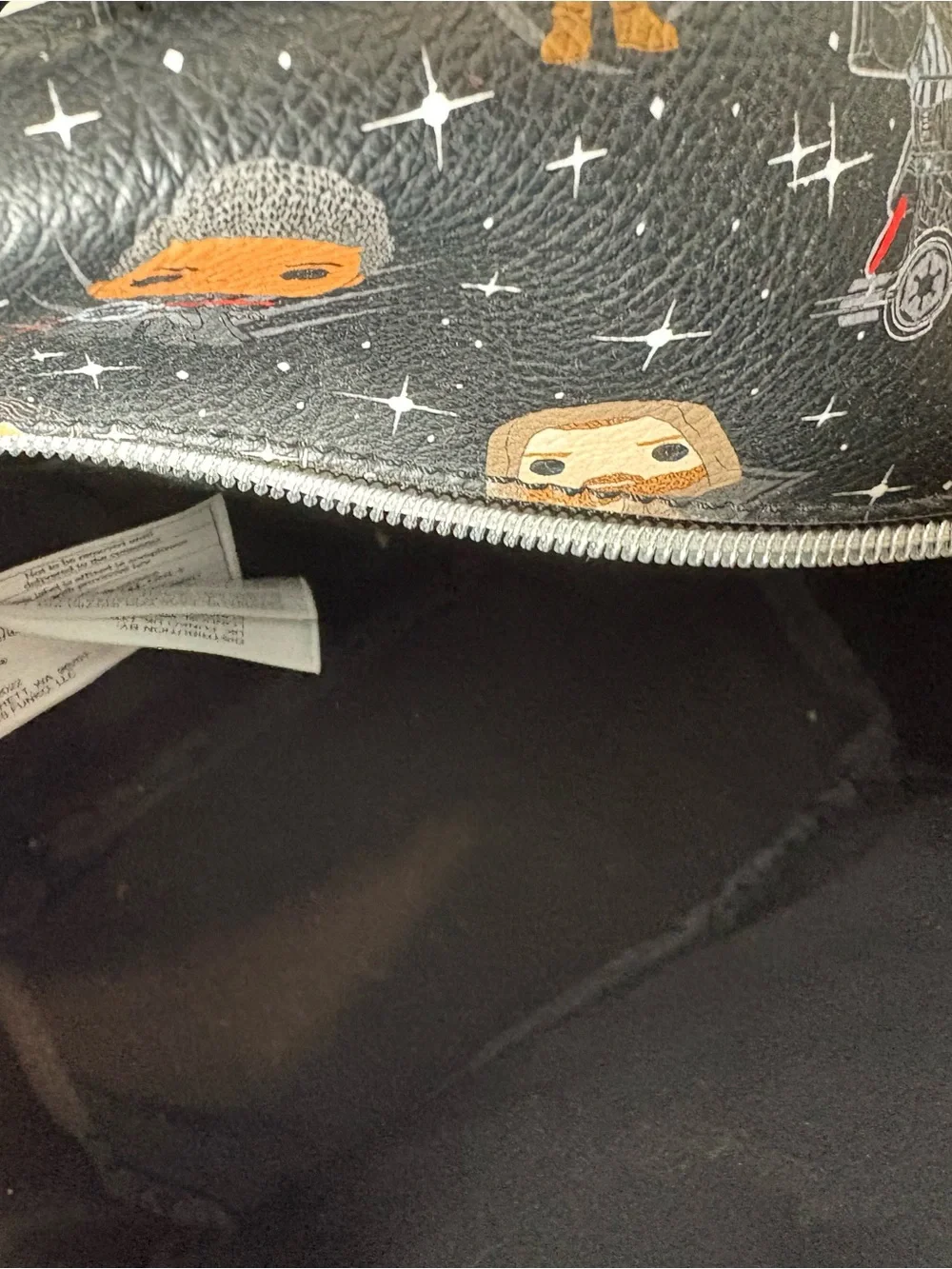 Funko Black Fabric Item with Label - White Tag